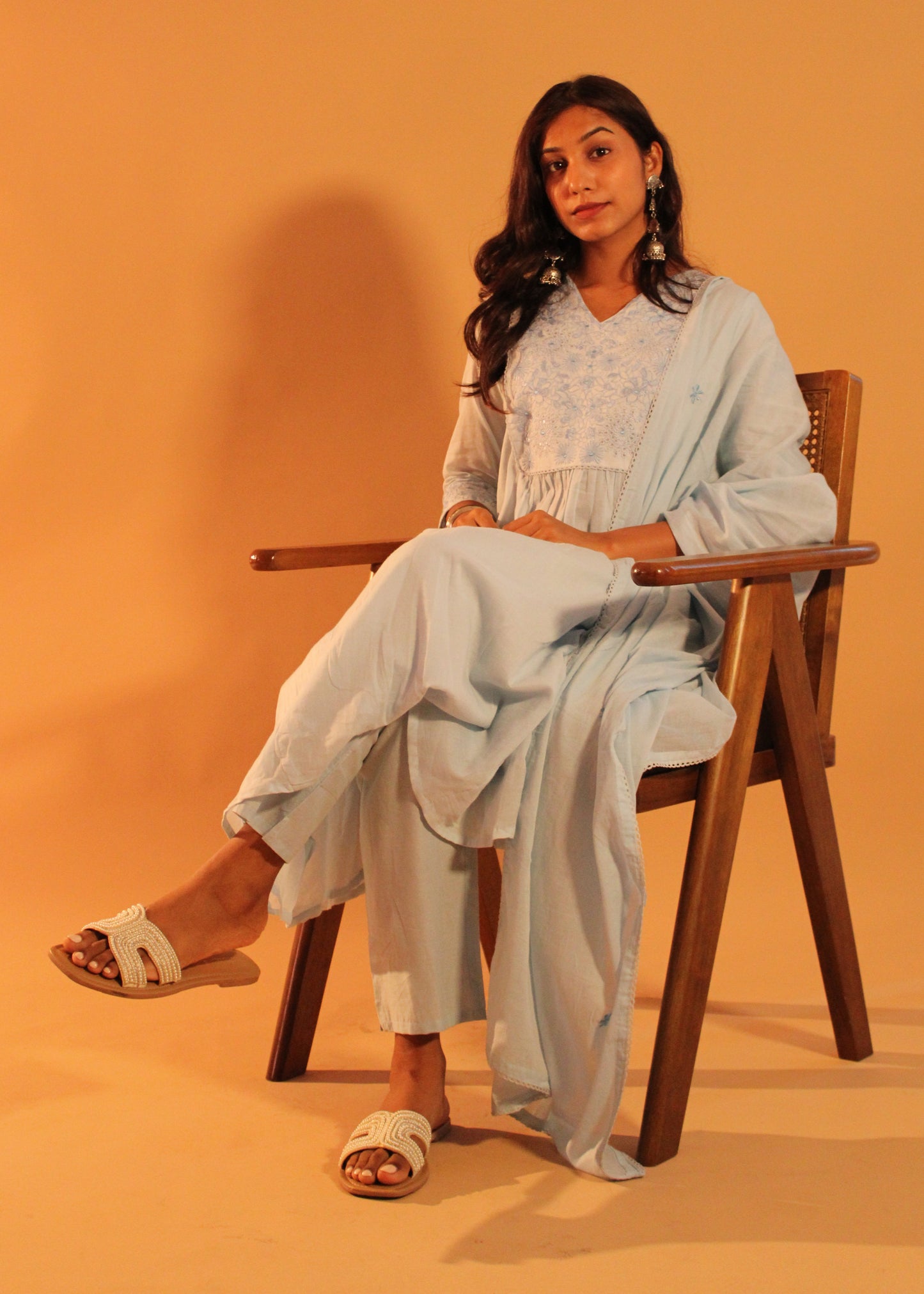 Sky Blue Salwar