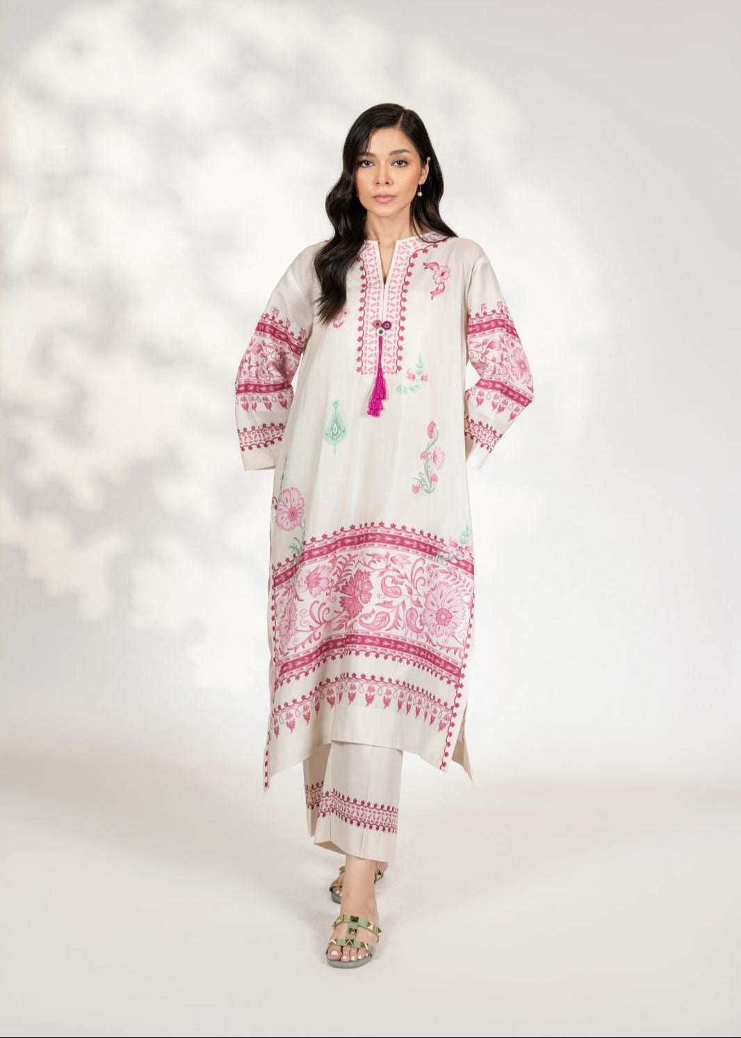 Pink & White Coord Set