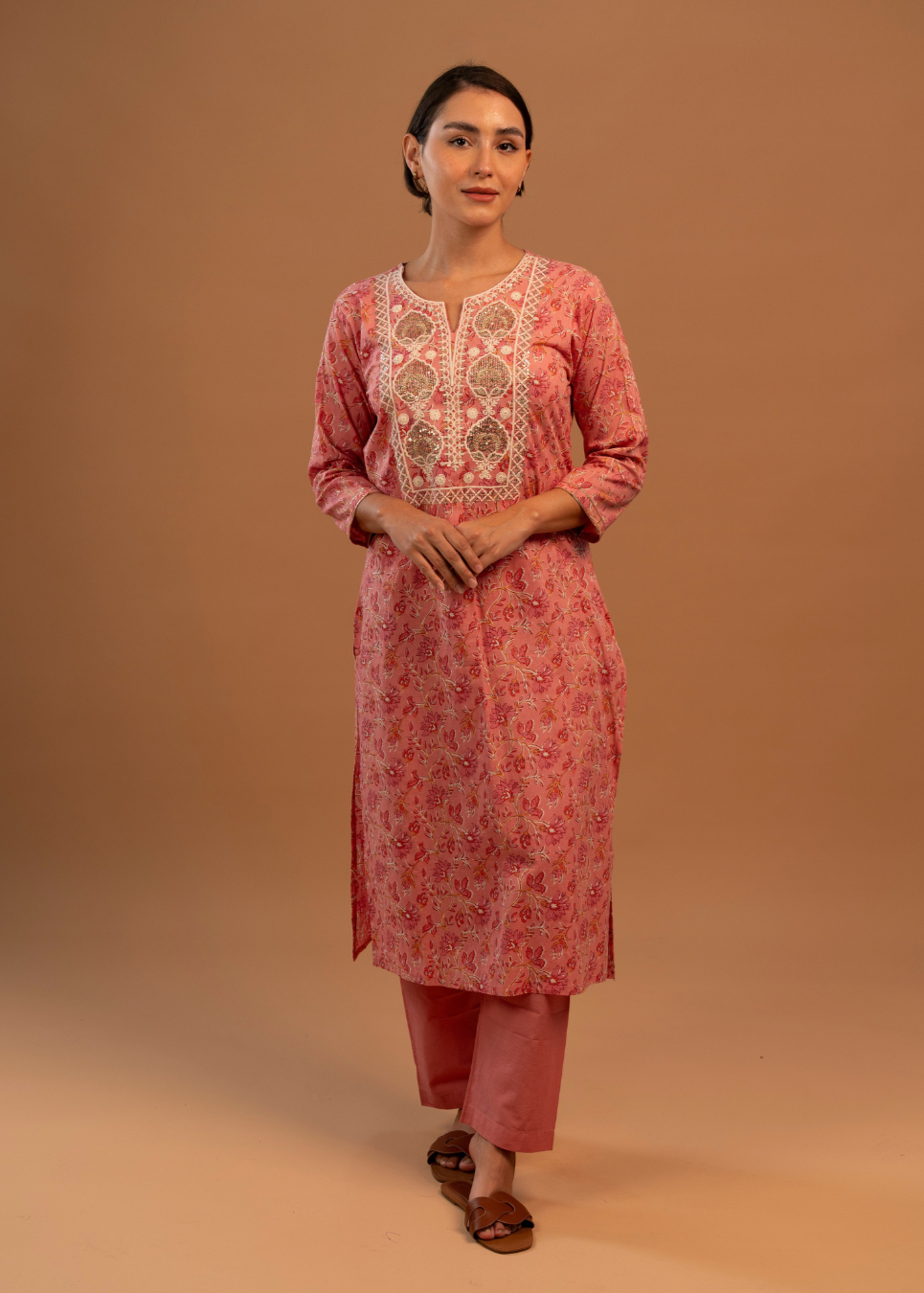 Badami Sequin Salwar