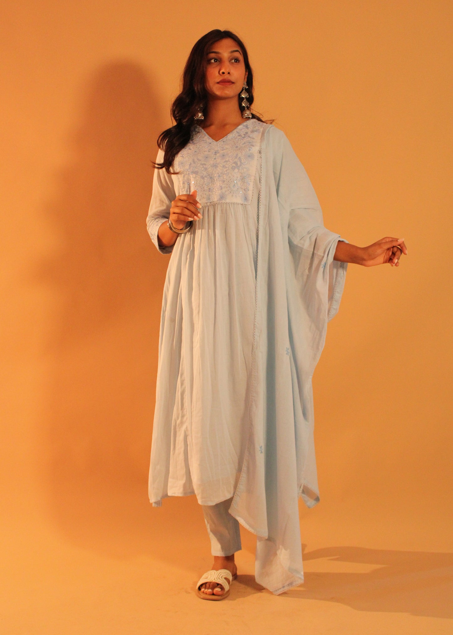 Sky Blue Salwar