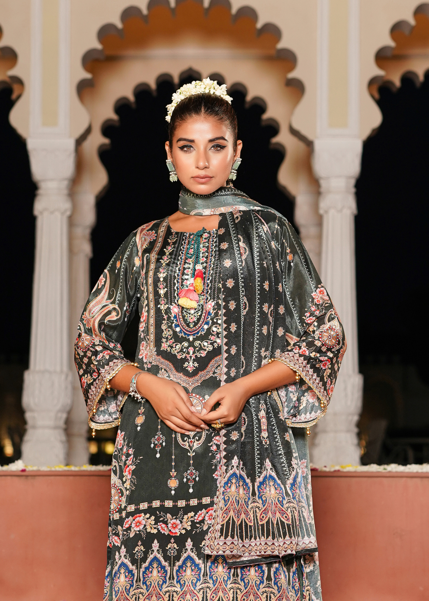 Royal Green Sharara