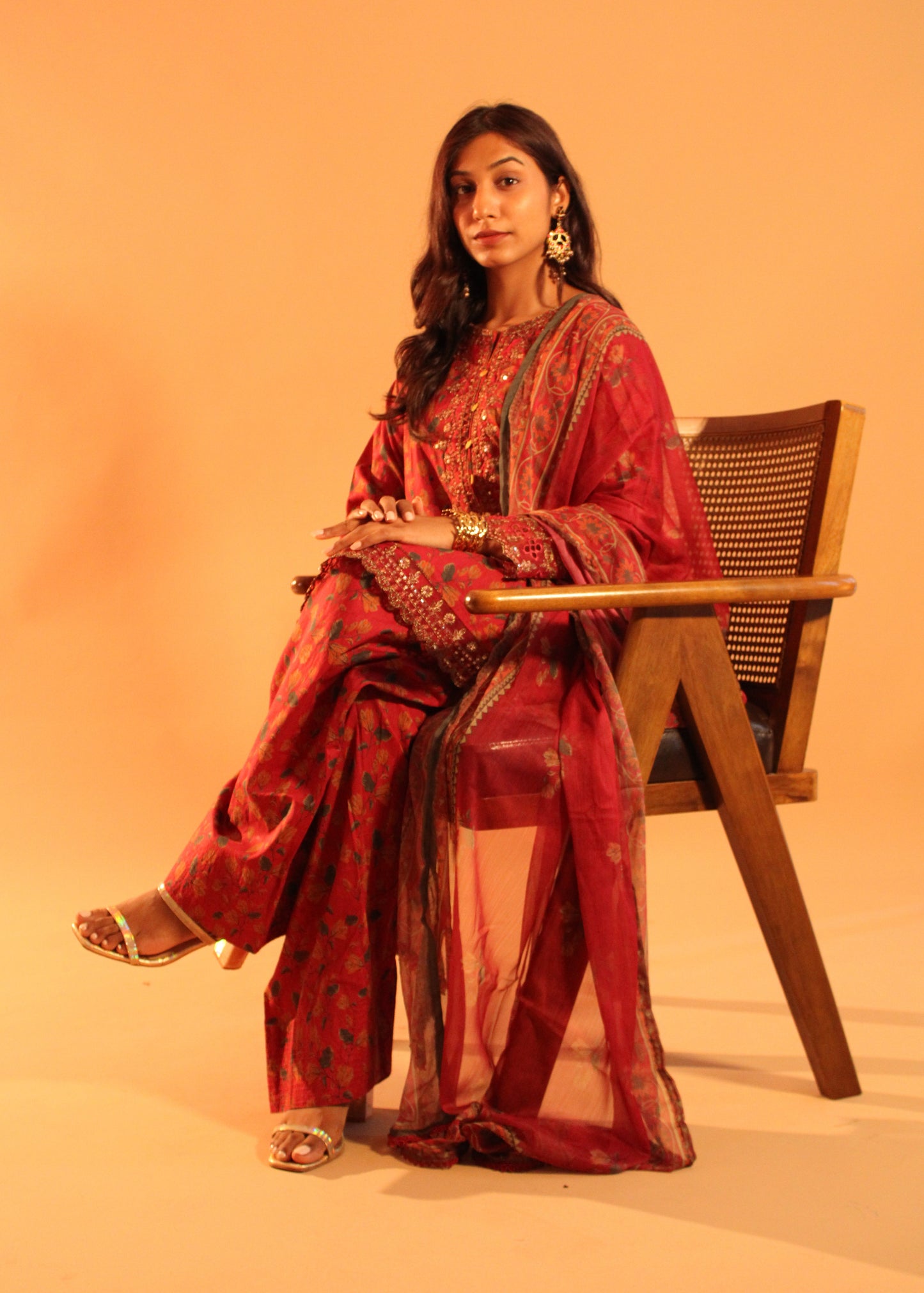 Pink Farshi Salwar