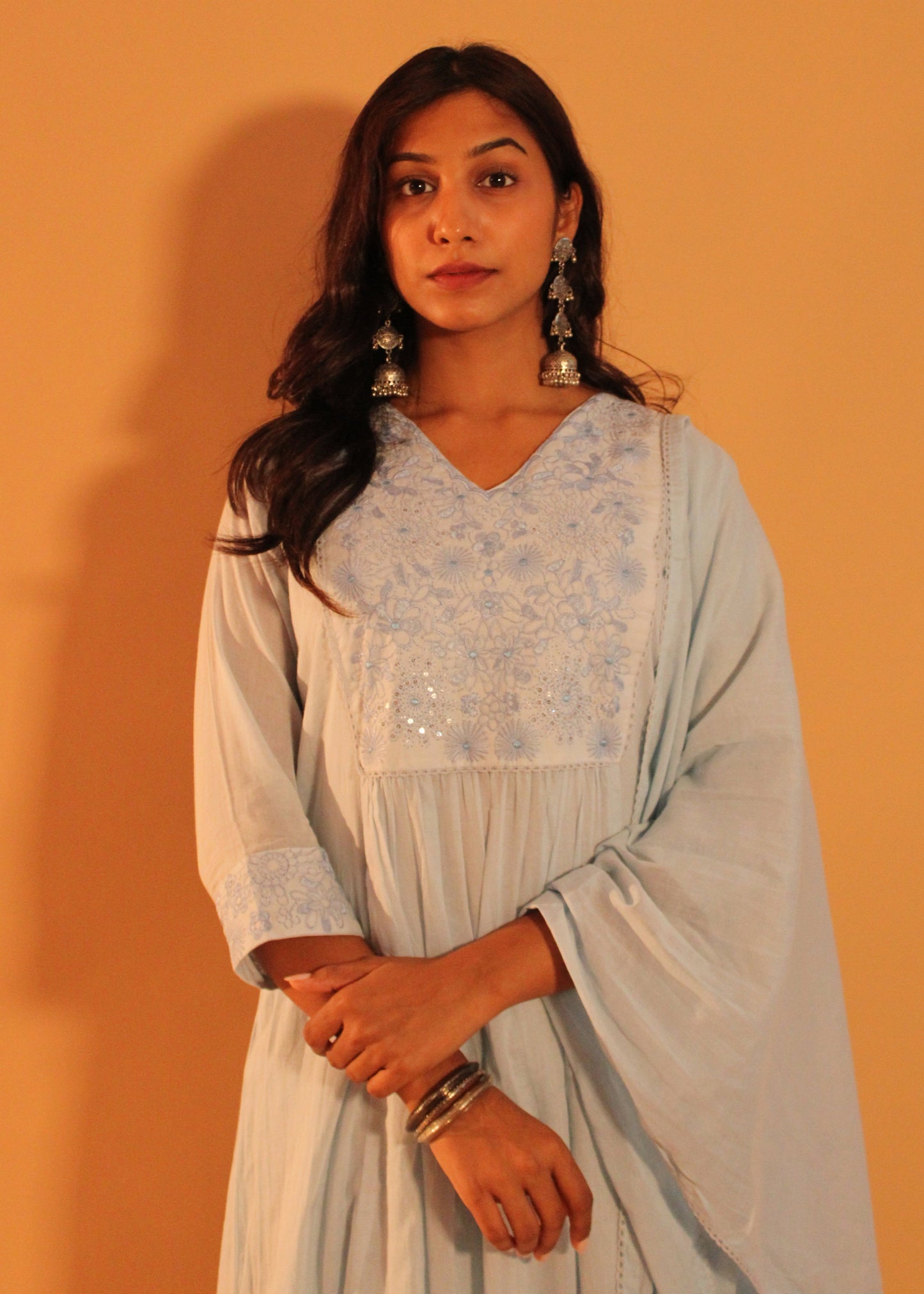 Sky Blue Salwar