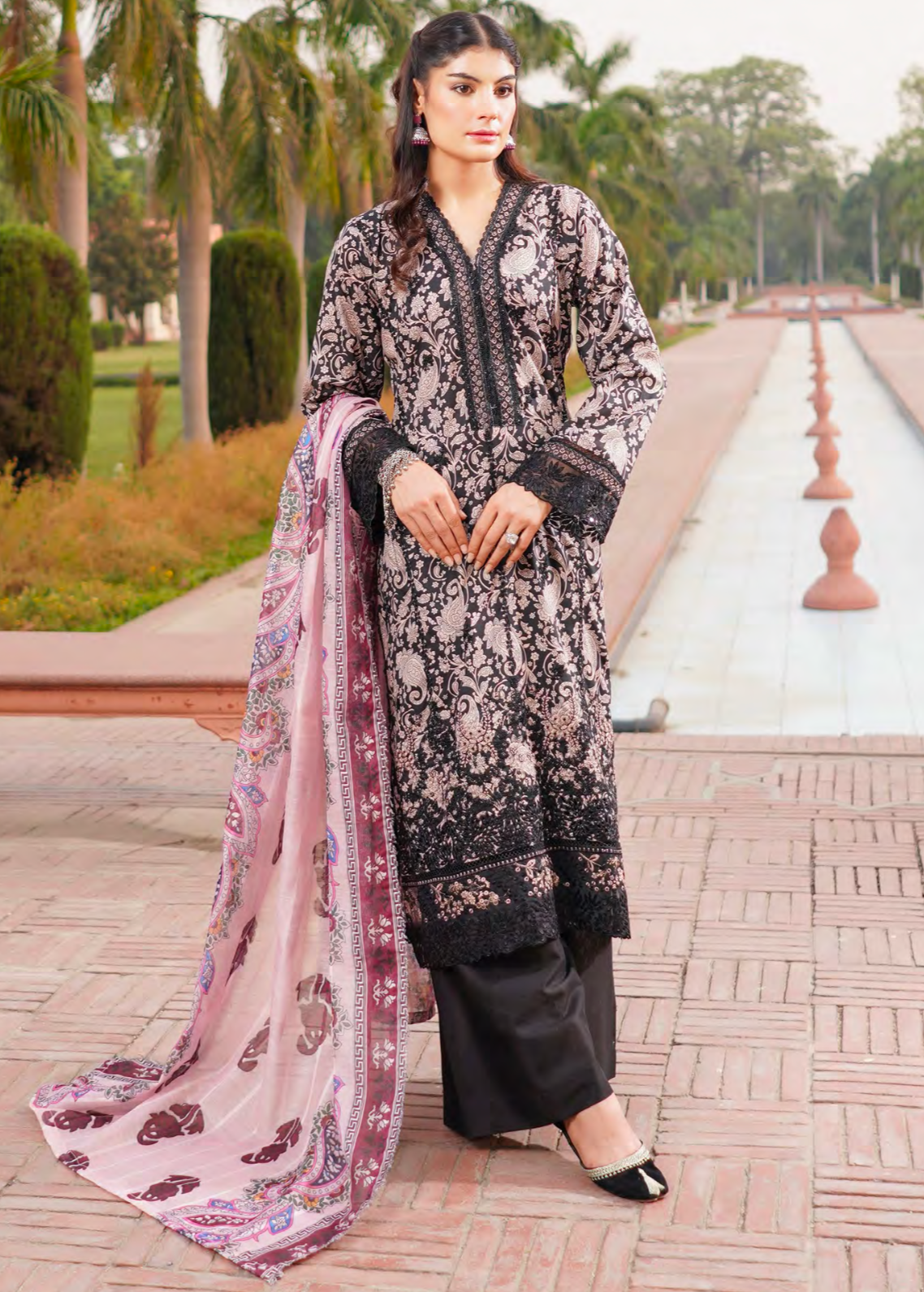 Black Embroidered Salwar