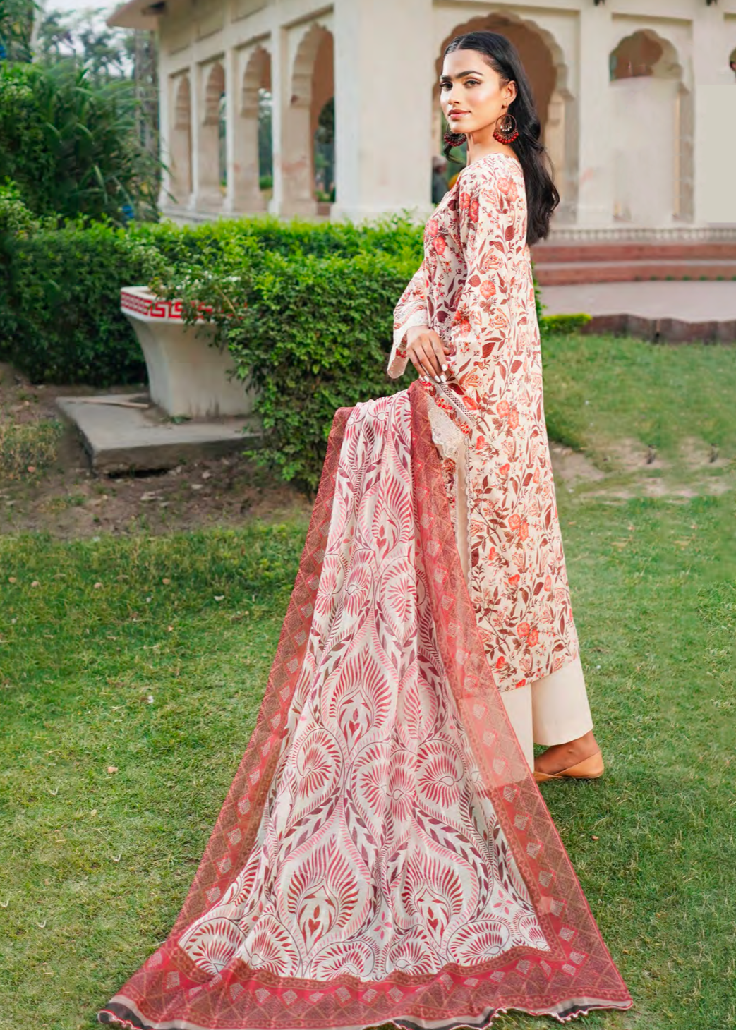 Badami Embroidered Salwar