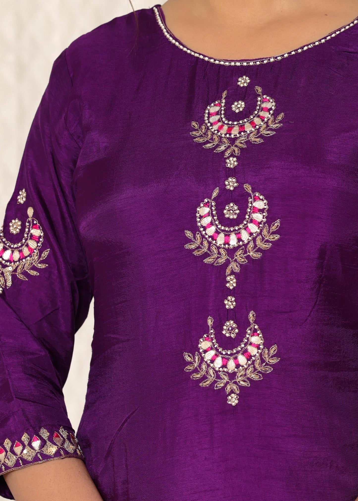 Violet Banaras Salwar