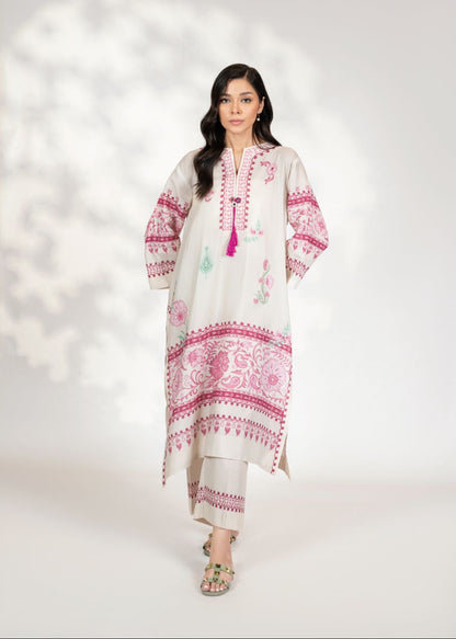 Pink & White Coord Set