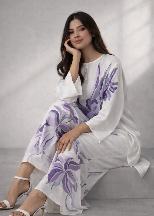 Flowy Lavender Coord Set