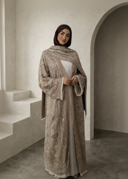 Terra Pashmina Abaya + Shawl