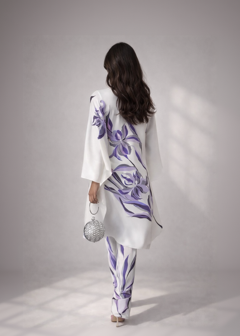 Flowy Lavender Coord Set