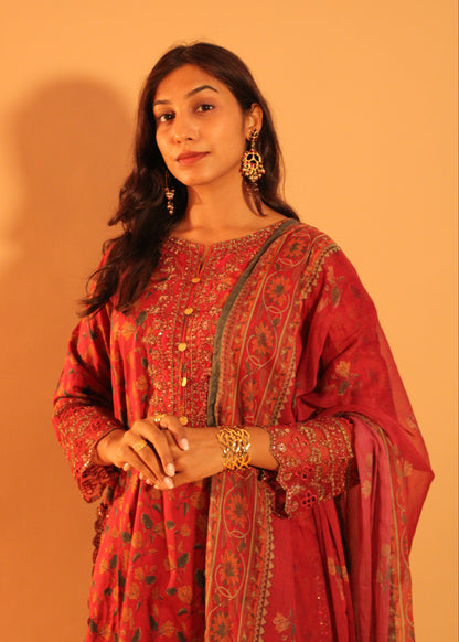 Pink Farshi Salwar