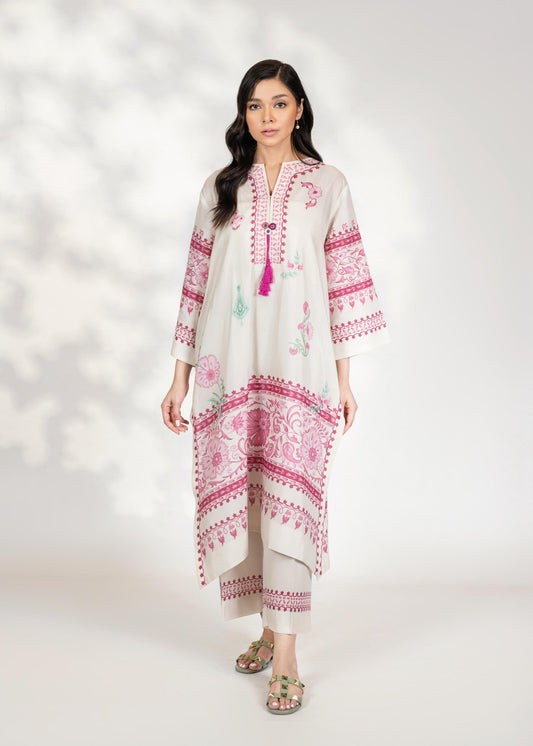 Pink & White Coord Set