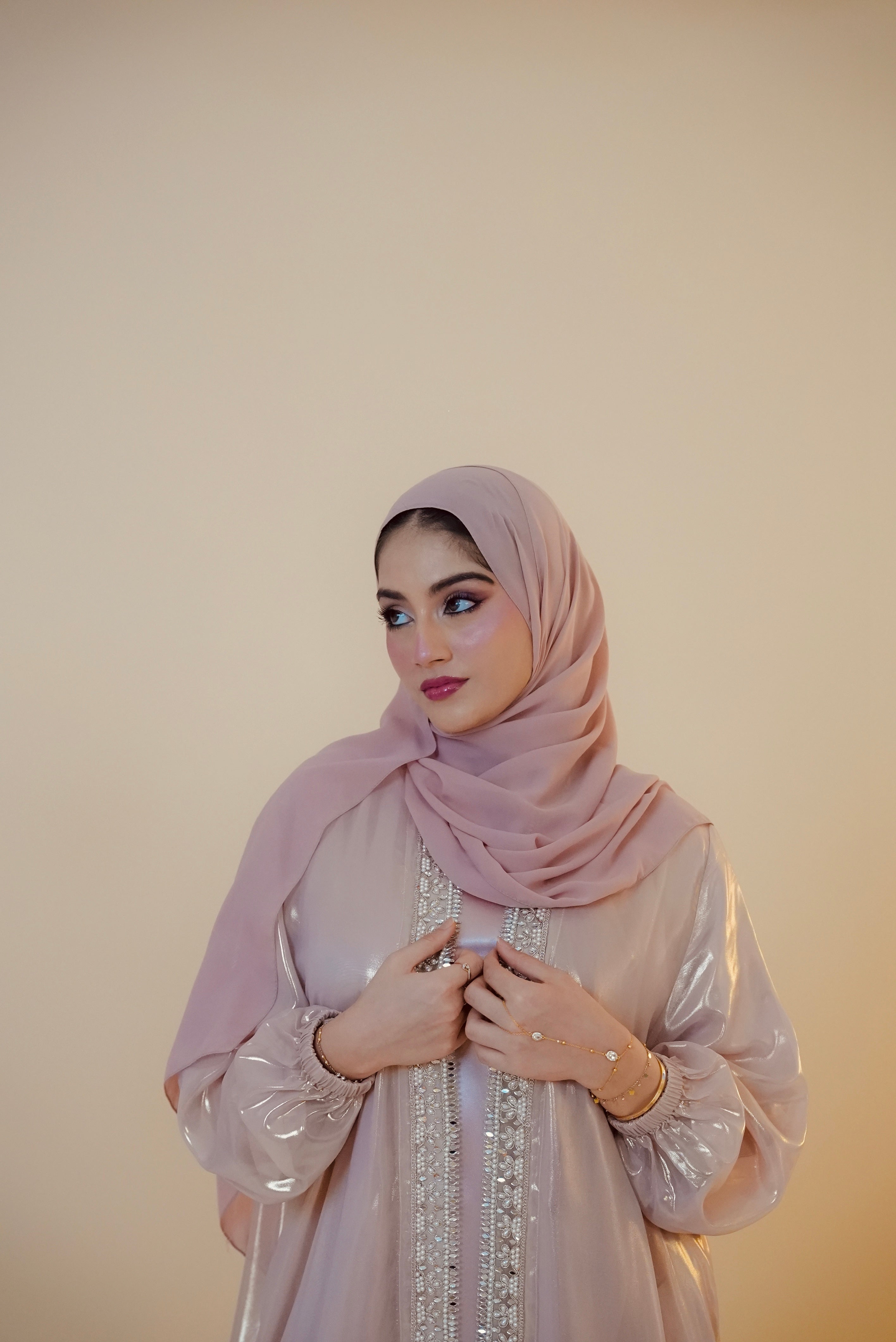 Blush Pink Signature Kaftaan