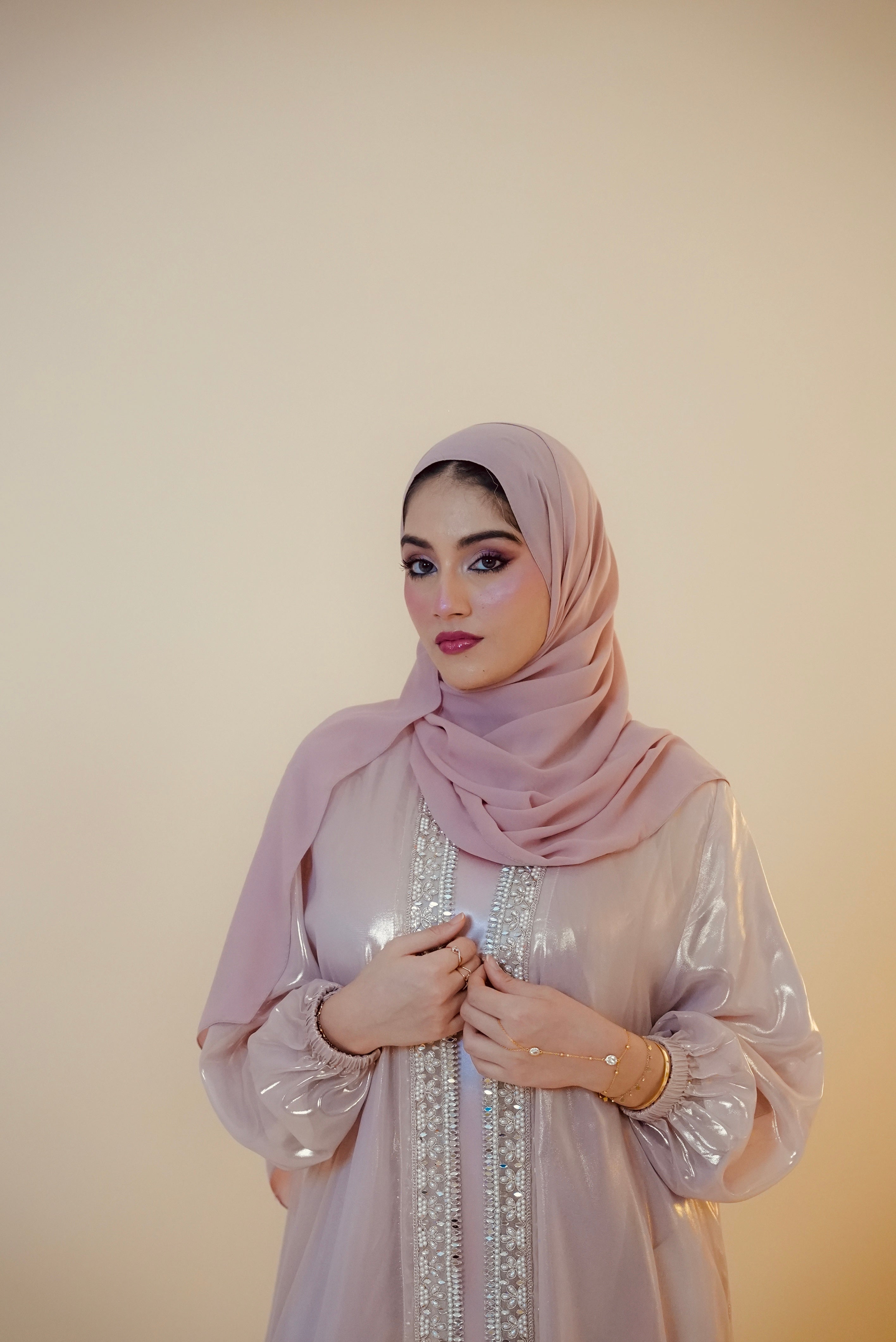 Blush Pink Signature Kaftaan