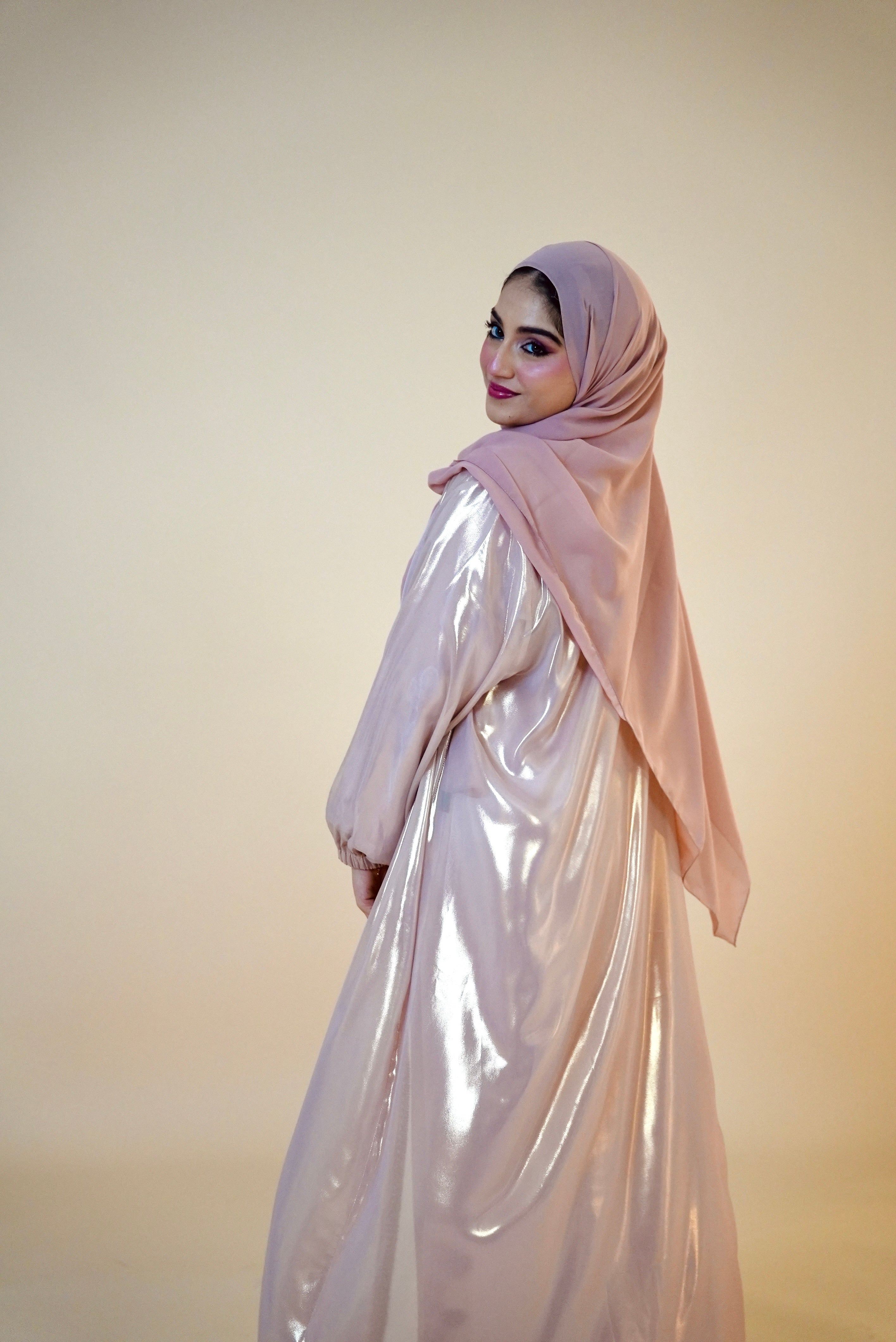 Blush Pink Classic Kaftaan