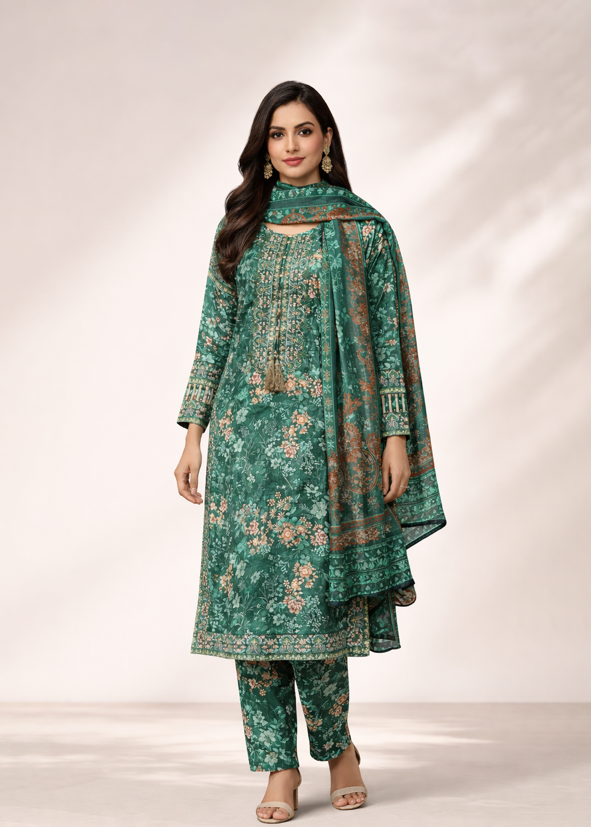 Royal Green Salwar Set