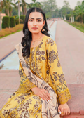 Mustard Embroidered Salwar