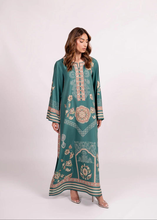 Royal Green Kaftaan