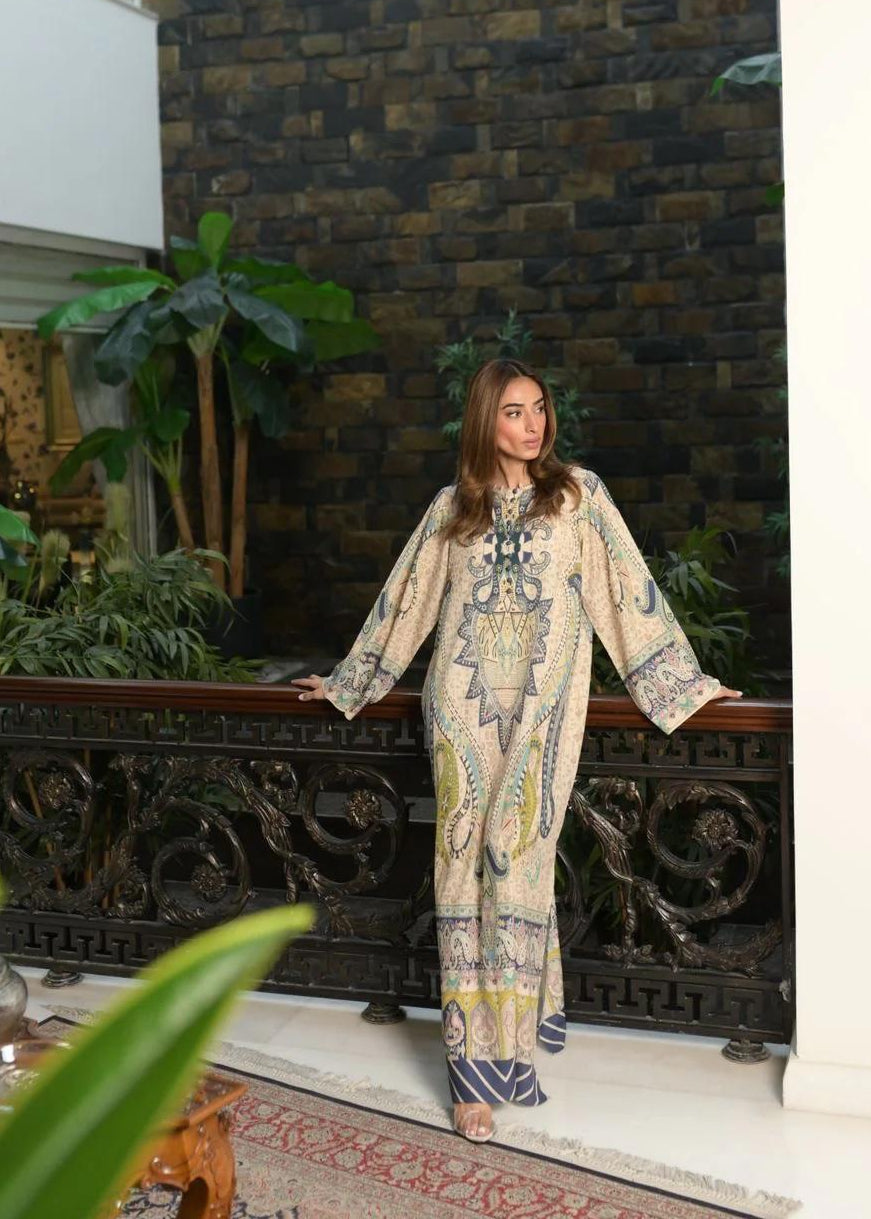 Calm Beige Kaftaan