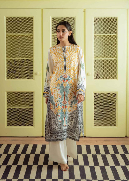 Desert Bloom White Coord Set