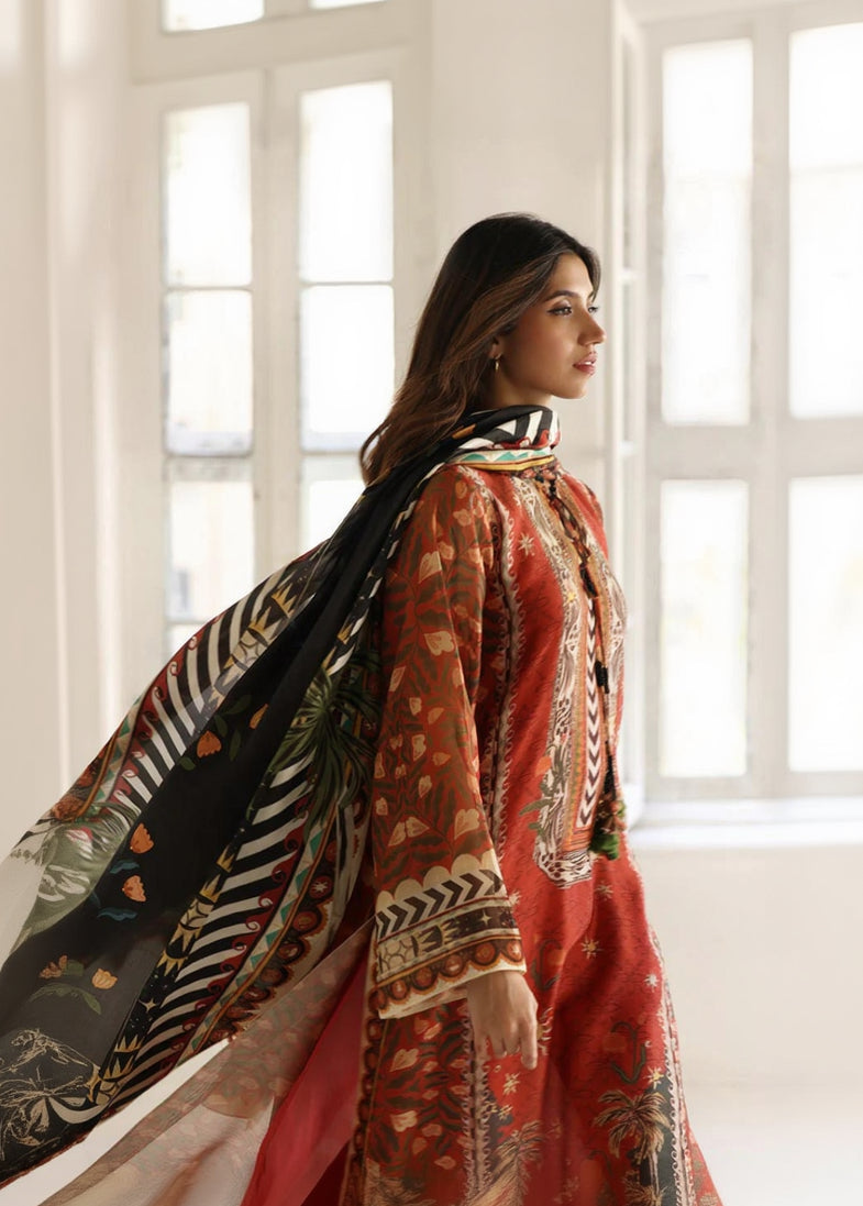 Crimson Black Salwar Set