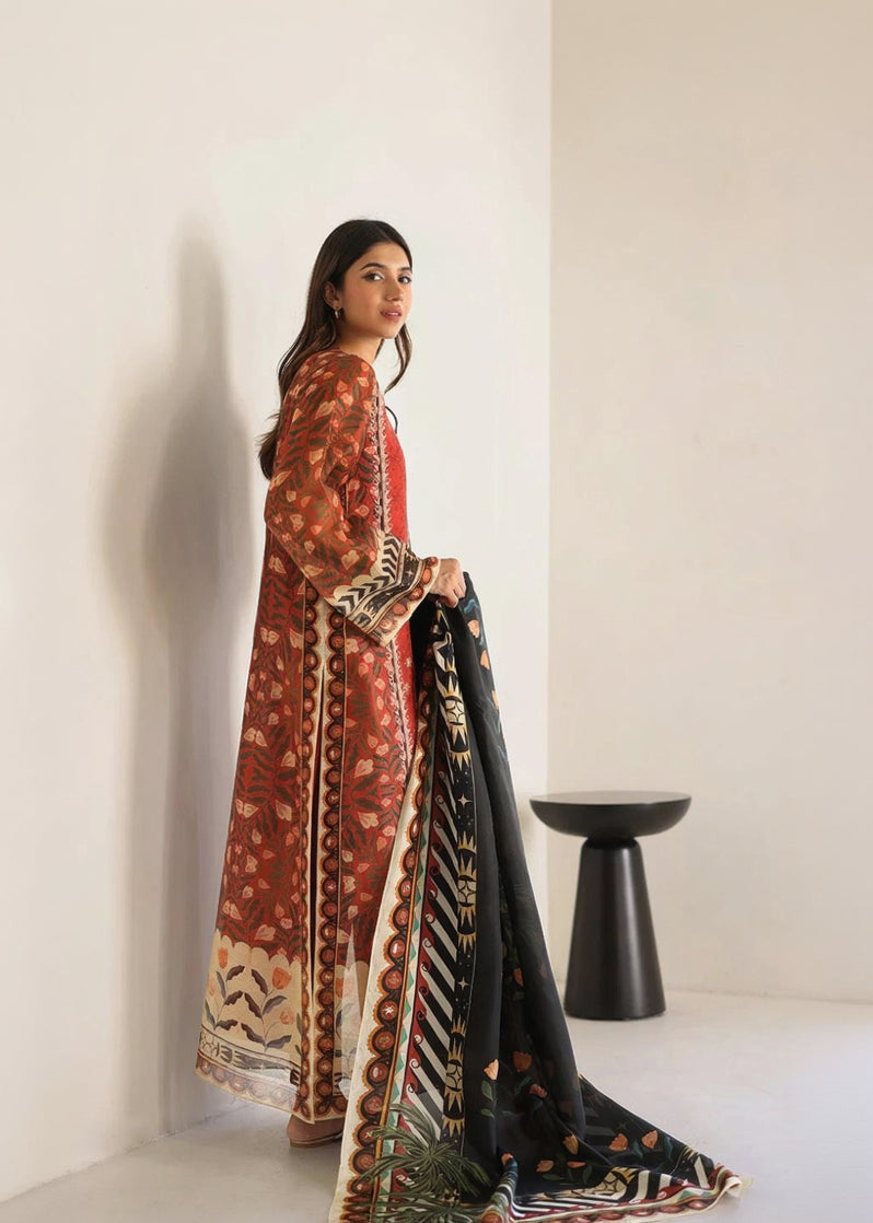 Crimson Black Salwar Set