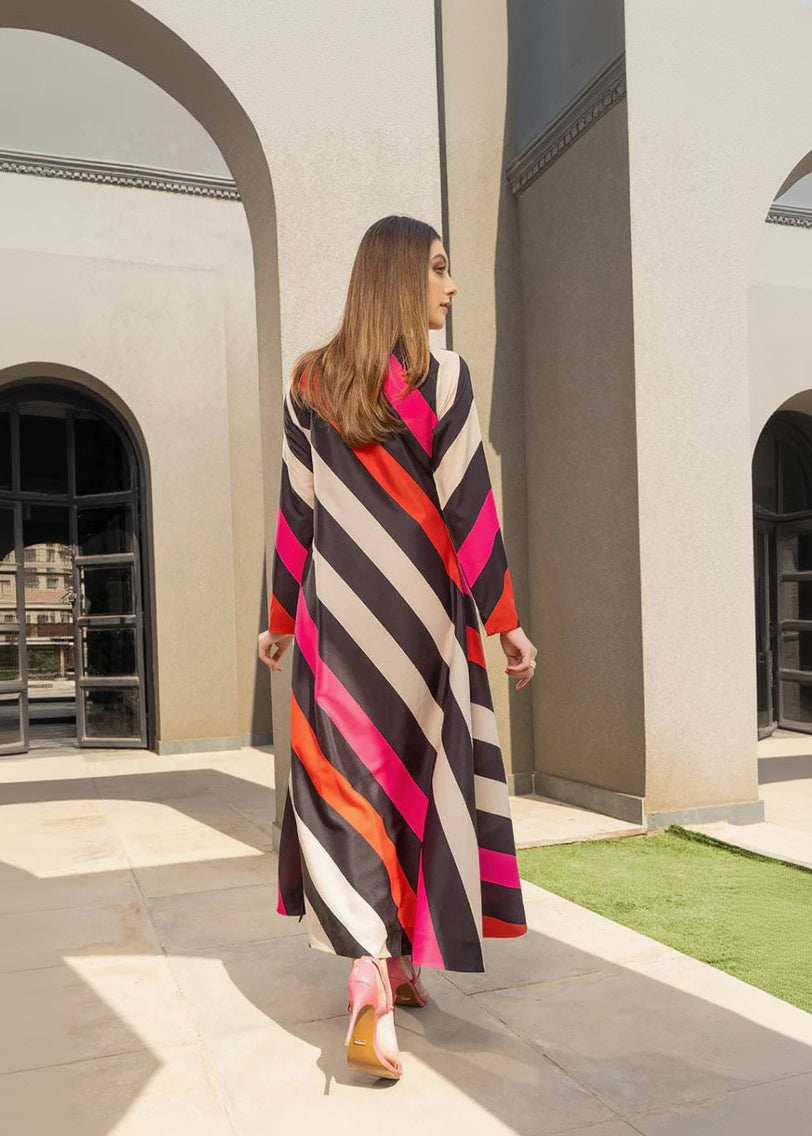 Electric Striped Kaftaan