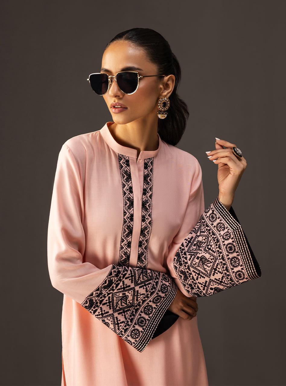 Blush Moroccan Coord Set