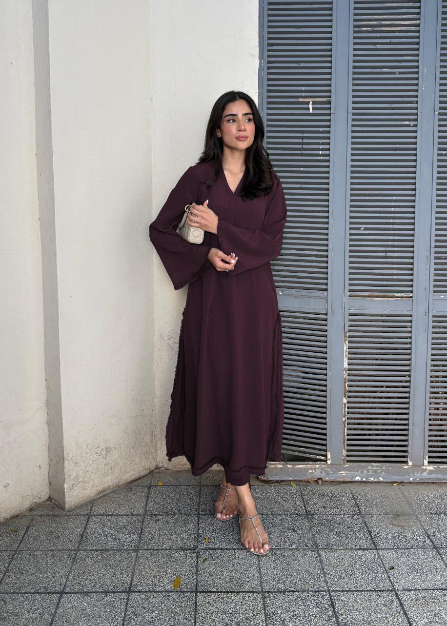 The Classic Coord Set - Deep Burgundy