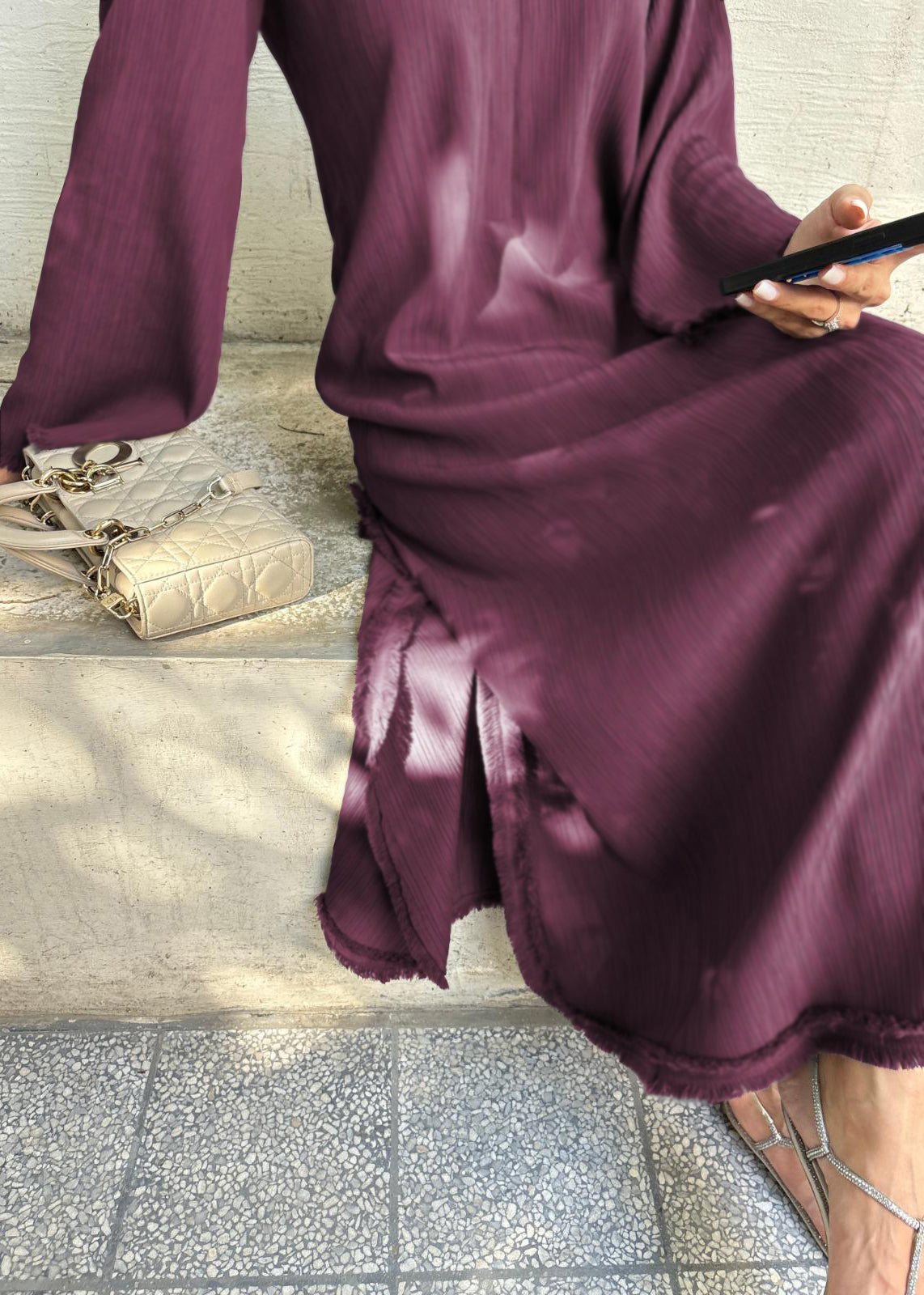 The Classic Coord Set - Deep Burgundy